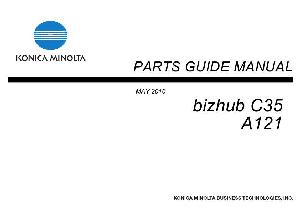 Service manual Konica-Minolta Bizhub C35P FS ― Manual-Shop.ru