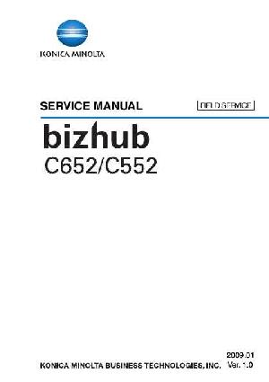 Service manual Konica-Minolta BIZHUB-C552 C652 FS ― Manual-Shop.ru