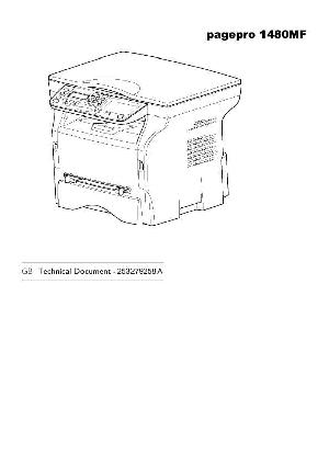 Service manual Konica-Minolta Pagepro 1480MF ― Manual-Shop.ru