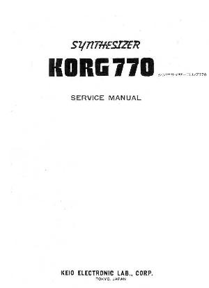 Service manual Korg 770 ― Manual-Shop.ru