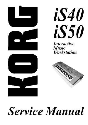 Service manual Korg IS40, IS50 ― Manual-Shop.ru
