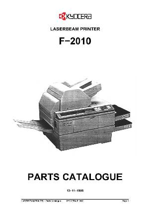 Сервисная инструкция Kyocera F-2010 (pl) ― Manual-Shop.ru