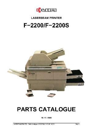 Service manual Kyocera F-2200S (pl) ― Manual-Shop.ru