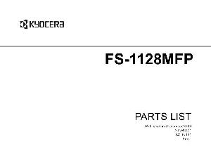 Service manual Kyocera FS-1128MFP, Parts catalog ― Manual-Shop.ru