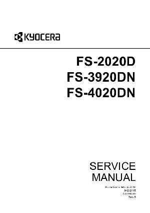 Service manual Kyocera FS-2020D, 3920DN, 4020DN, Service manual ― Manual-Shop.ru