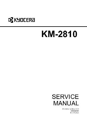Service manual KYOCERA KM-2810 ― Manual-Shop.ru