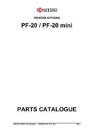 Сервисная инструкция Kyocera PF-20 (pl) ― Manual-Shop.ru