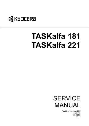 Service manual Kyocera TASKALFA-181, 221, Service manual ― Manual-Shop.ru