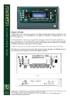 Сервисная инструкция LA Audio DIGEQ ― Manual-Shop.ru