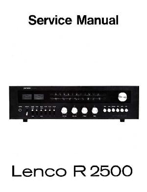 Сервисная инструкция Lenco R-2500 ― Manual-Shop.ru