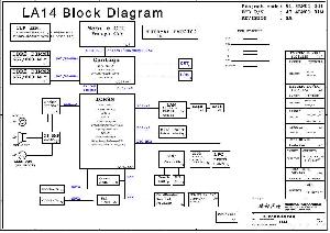 Схема Lenovo B450 WISTRON LA14 ― Manual-Shop.ru