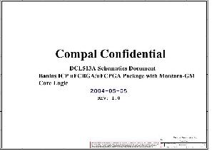 Schematic Lenovo DCL513A COMPAL LA-2201 ― Manual-Shop.ru