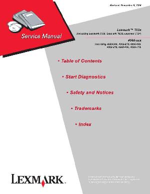 Сервисная инструкция Lexmark T630, T632, T634 ― Manual-Shop.ru