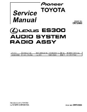 Сервисная инструкция Pioneer FX-M8717, ES300 ― Manual-Shop.ru