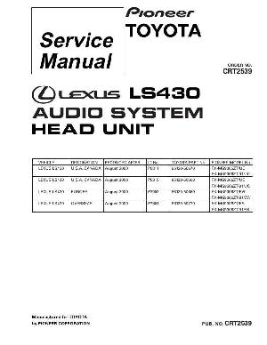Сервисная инструкция Pioneer FX-MG9006, FX-MG9506, LS430 ― Manual-Shop.ru