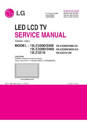 Service manual LG 19LE3300, LD01A ― Manual-Shop.ru