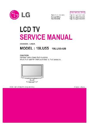 Service manual LG 19LU55 LA92A ― Manual-Shop.ru