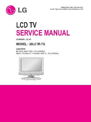 Service manual LG 20LC1R, CL-81 chassis ― Manual-Shop.ru