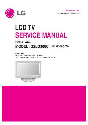 Service manual LG 22LG300C, LD85A chassis ― Manual-Shop.ru