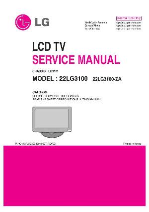 Service manual LG 22LG3100 LD91M ― Manual-Shop.ru