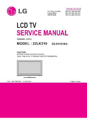 Service manual LG 22LK310, LP91J ― Manual-Shop.ru