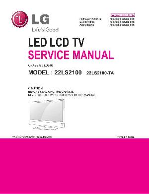 Service manual LG 22LS2100 LD93Q ― Manual-Shop.ru