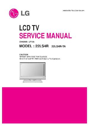 Сервисная инструкция LG 22LS4R, LP73A chassis ― Manual-Shop.ru