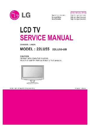 Service manual LG 22LU55, LA92A ― Manual-Shop.ru