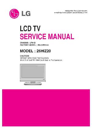 Service manual LG 26HIZ20, LP61D chassis ― Manual-Shop.ru
