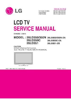 Service manual LG 26LD350, 26LD351 ― Manual-Shop.ru