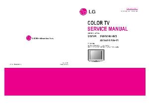 Service manual LG 29FG2RG, CW62C chassis ― Manual-Shop.ru