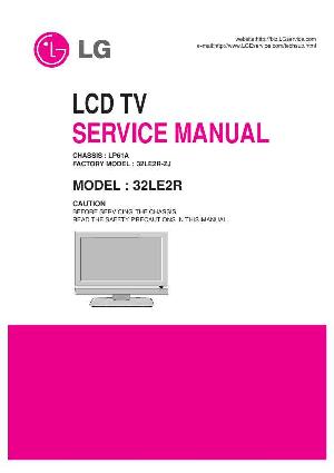 Service manual LG 32LE2R, LP61A chassis ― Manual-Shop.ru