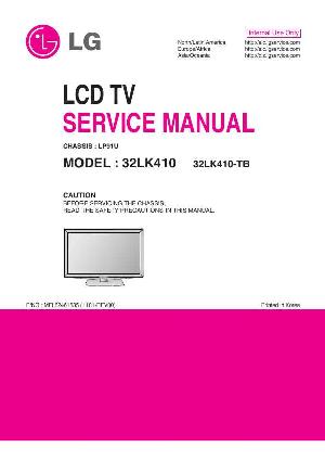 Service manual LG 32LK410, LP91U ― Manual-Shop.ru