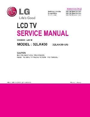 Service manual LG 32LK430, LA01M ― Manual-Shop.ru