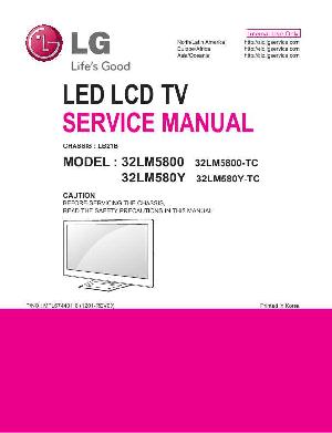 Service manual LG 32LM5800, LB21B ― Manual-Shop.ru