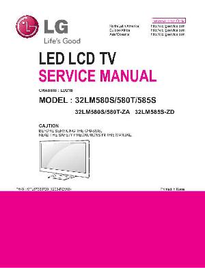 Service manual LG 32LM580 LD21B ― Manual-Shop.ru