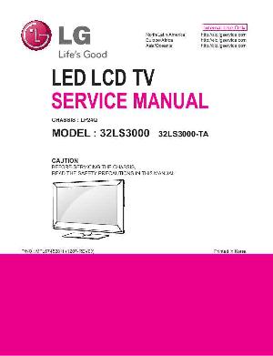 Service manual LG 32LS3000 LP24Q ― Manual-Shop.ru
