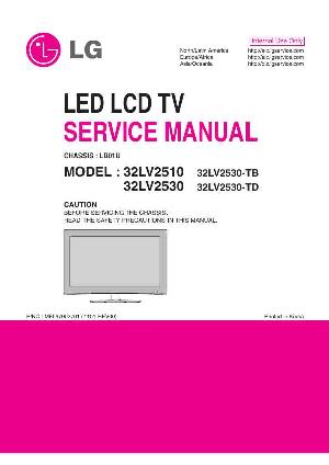 Service manual LG 32LV2510 32LV2530 LB01U ― Manual-Shop.ru