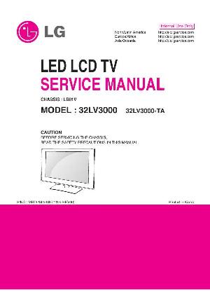 Service manual LG 32LV3000 LB01V ― Manual-Shop.ru