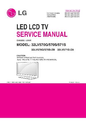 Service manual LG 32LV570 32LV571 LD12E ― Manual-Shop.ru