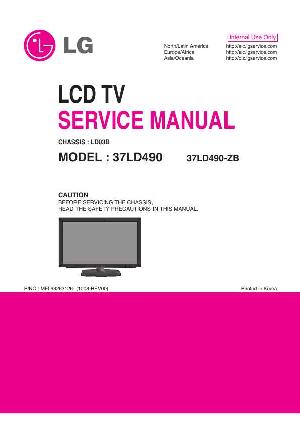 Сервисная инструкция LG 37LD490, шасси LD03B ― Manual-Shop.ru