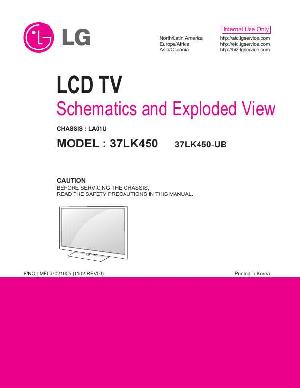 Сервисная инструкция LG 37LK450, шасси LA01U ― Manual-Shop.ru