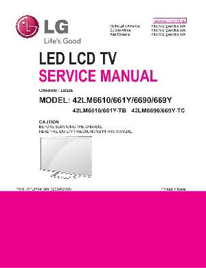 Service manual LG 42LM6610 42LM6690 LB22E ― Manual-Shop.ru