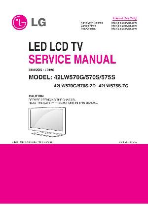 Service manual LG 42LW570G, LD12C ― Manual-Shop.ru