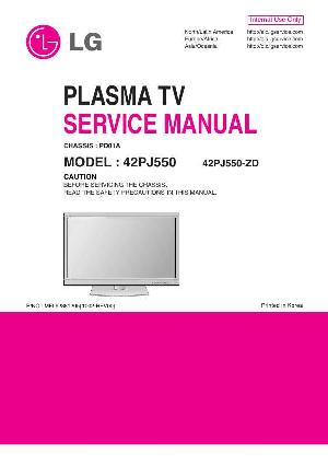 Сервисная инструкция LG 42PJ550 ― Manual-Shop.ru