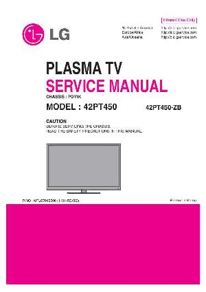 Service manual LG 42PT450 ― Manual-Shop.ru