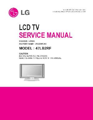 Сервисная инструкция LG 47LB2RF, LP62H ― Manual-Shop.ru