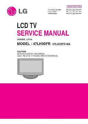 Service manual LG 47LH30FR (LP91A) ― Manual-Shop.ru