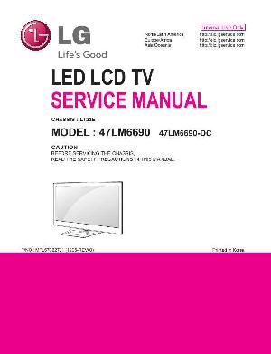 Service manual LG 47LM6690 LT22E ― Manual-Shop.ru