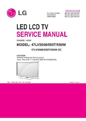 Service manual LG 47LV5500 47LV550T LD12E ― Manual-Shop.ru